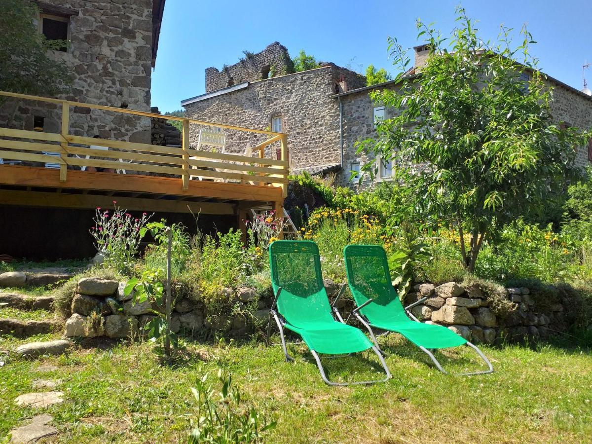 Les Pentes Du Chateau De Retourtour Lamastre Bagian luar foto