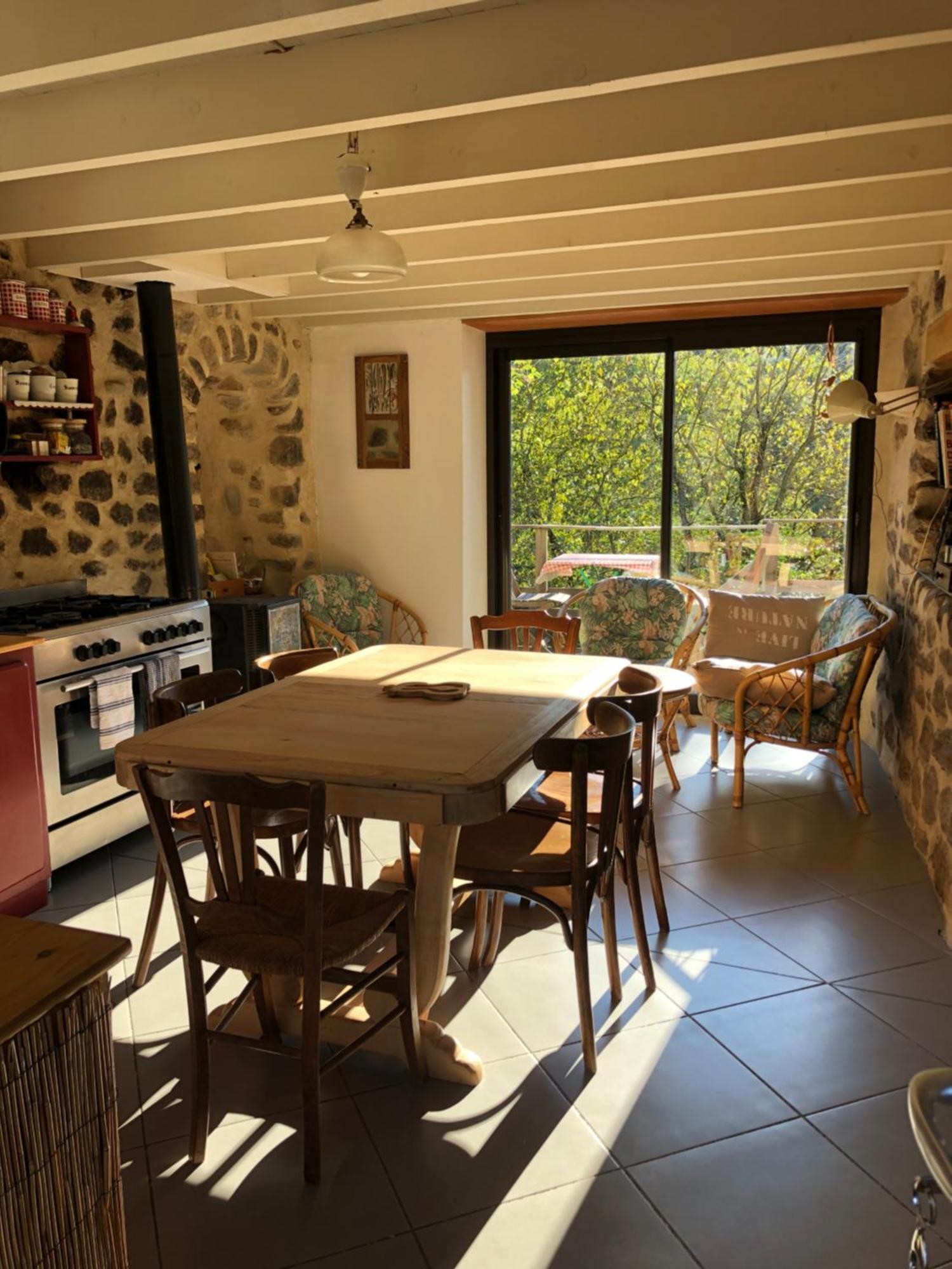 Les Pentes Du Chateau De Retourtour Lamastre Bagian luar foto