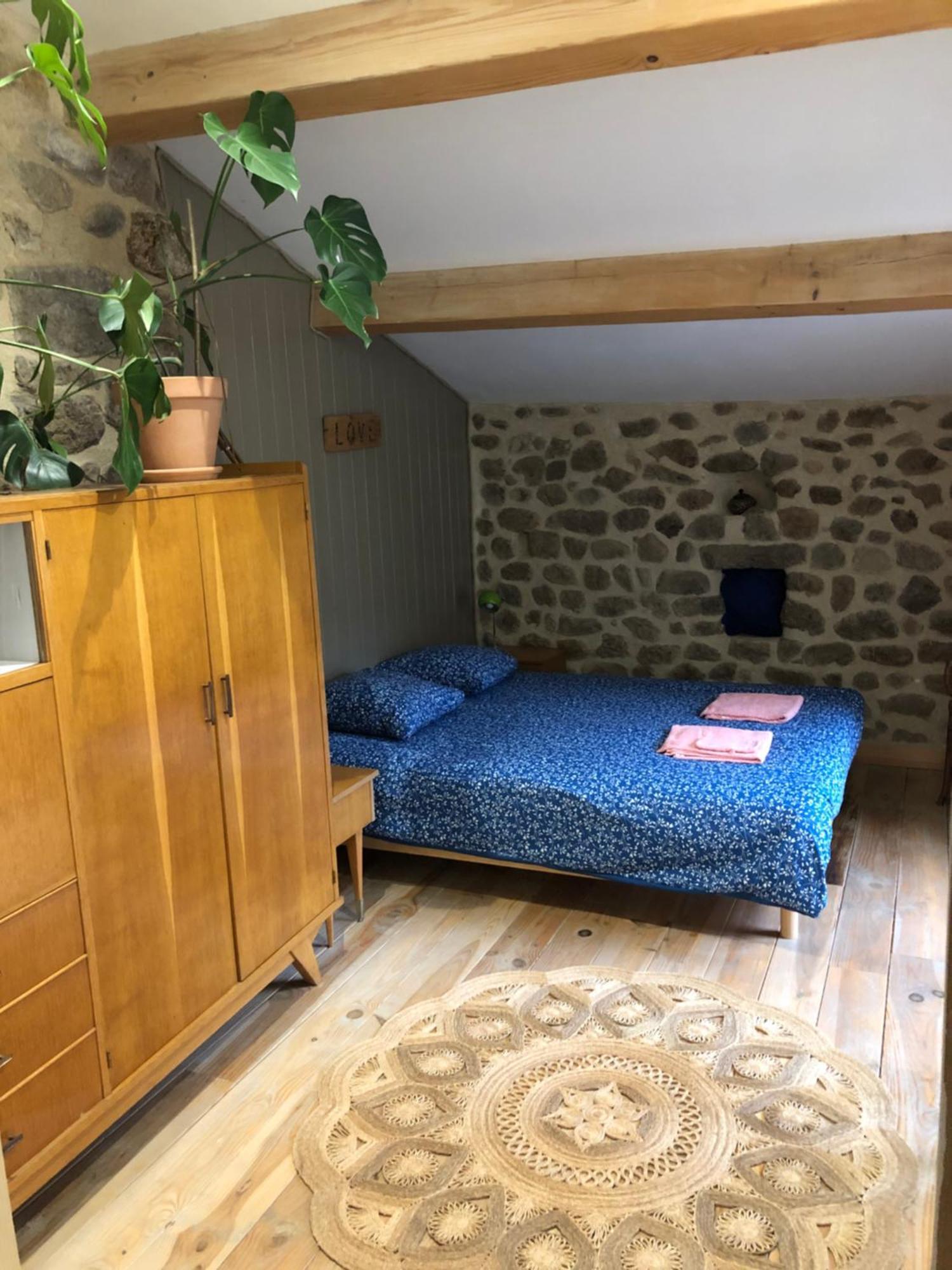 Les Pentes Du Chateau De Retourtour Lamastre Bagian luar foto